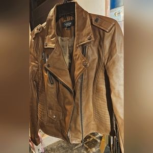 Vegan Leather Moto Jacket